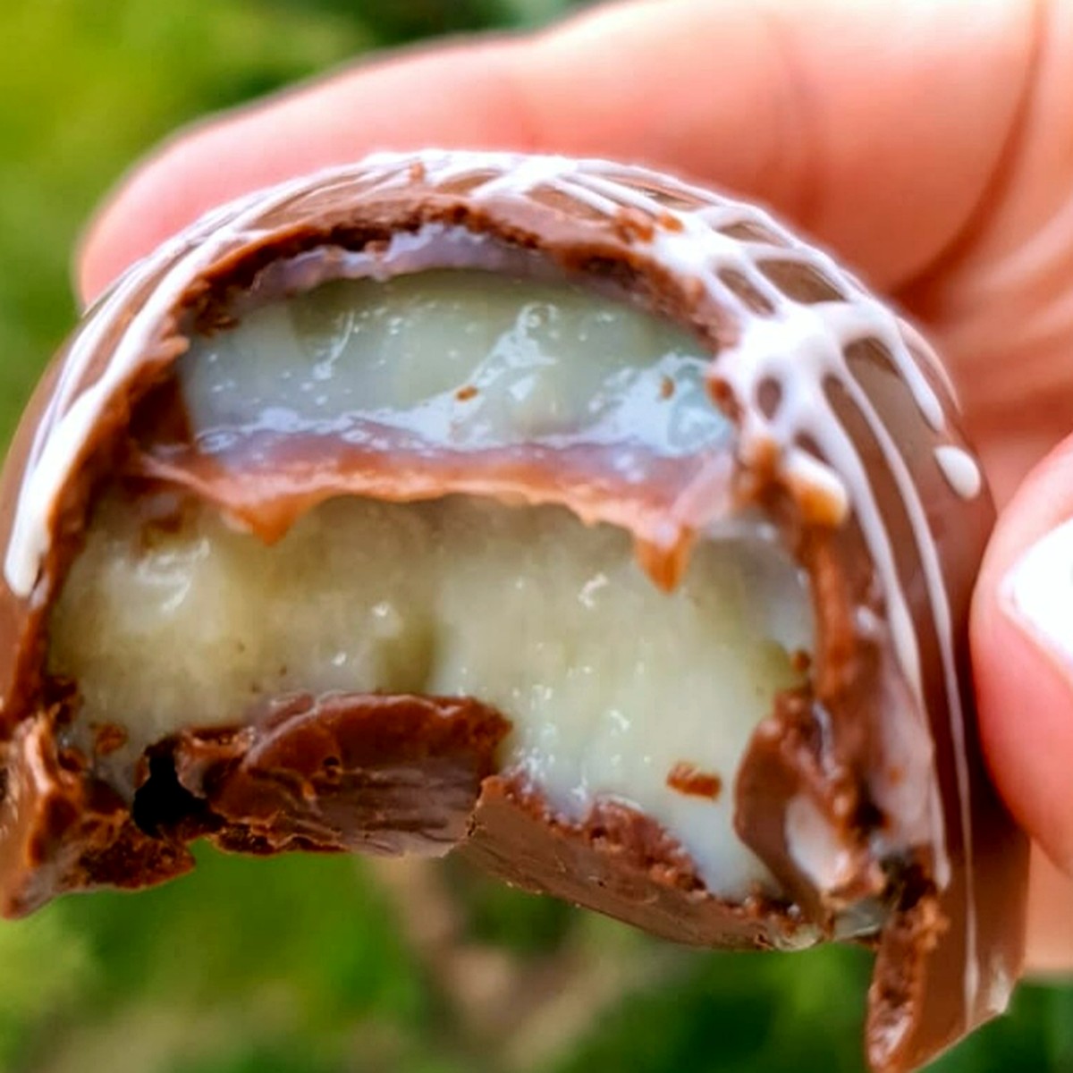 Trufa Branquinho com Nutella